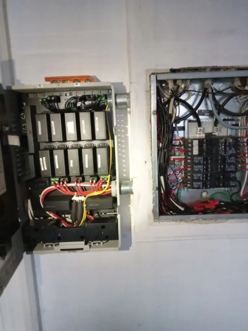 Electrical panel upgrade completed for Electrical Inspection in Thomson
